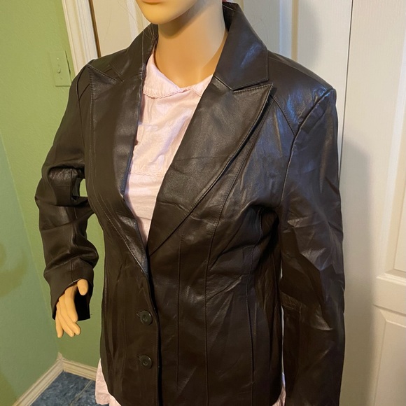 East5th leather jacket women’s - Picture 4 of 9